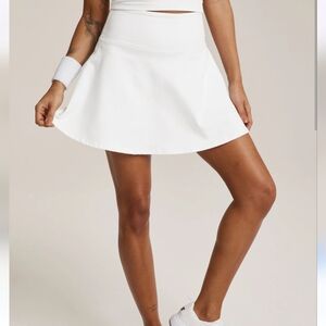 Beyond Yoga Woman XS Hot Shot Circle Skirt Cloud White